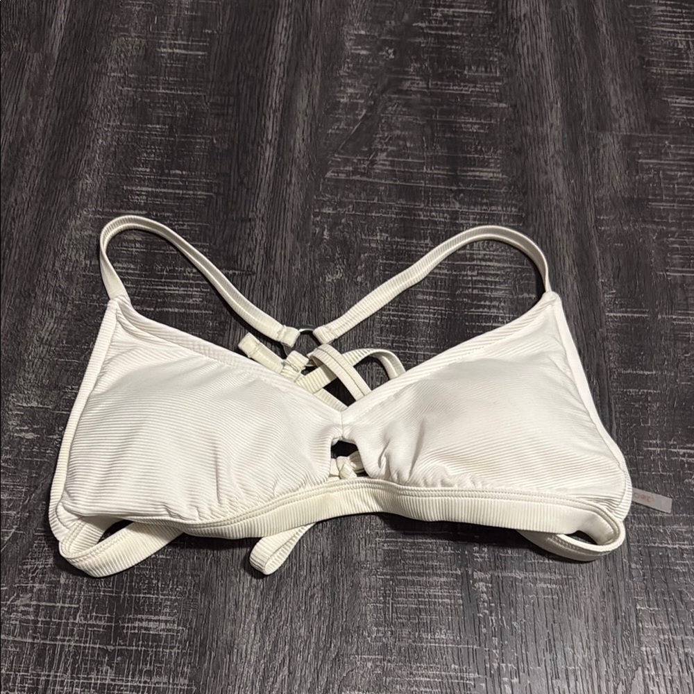 White Bikini Top